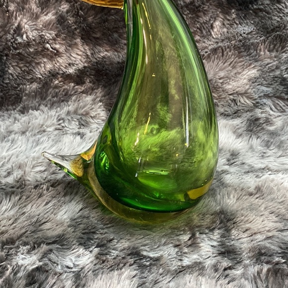 VERY Unusual Mid Century Modern Art Glass Large Toucan Figure Figurine - Picture 10 of 16